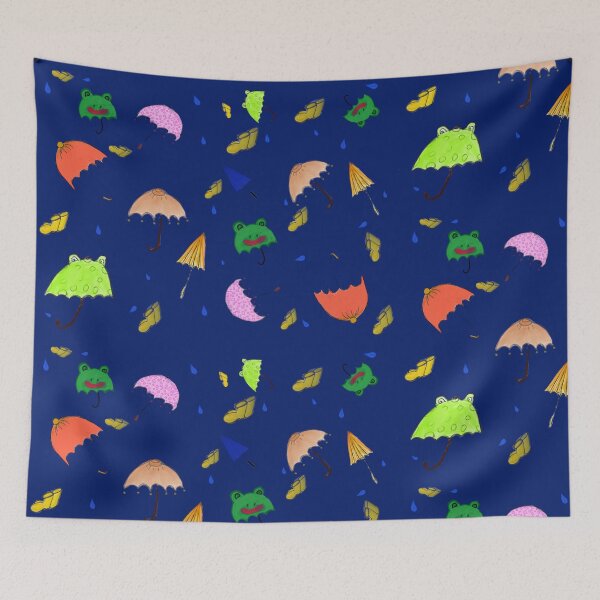 Item preview, Umbrella days pattern designed and sold by OllieandQuinn.