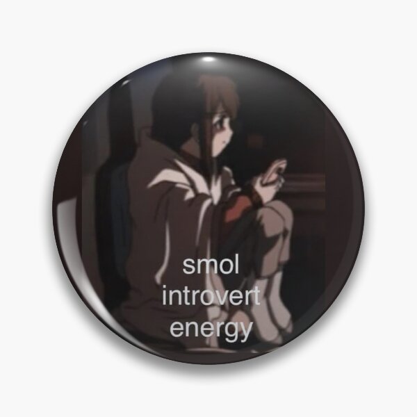 Item preview, Smol Introvert Energy Lain  designed and sold by MerikuroCreates.