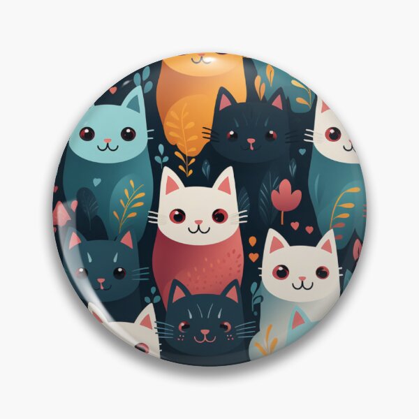 Item preview, Multicolored cat designed and sold by Rxquiem.