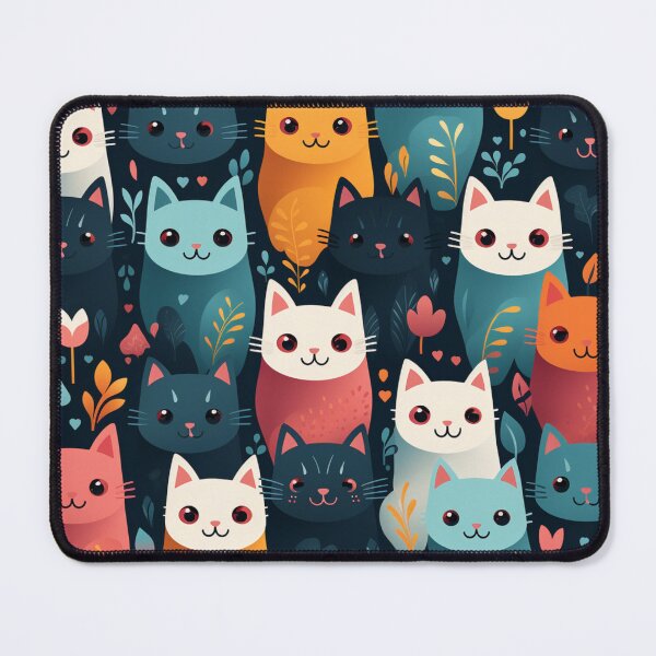 Item preview, Multicolored cat designed and sold by Rxquiem.