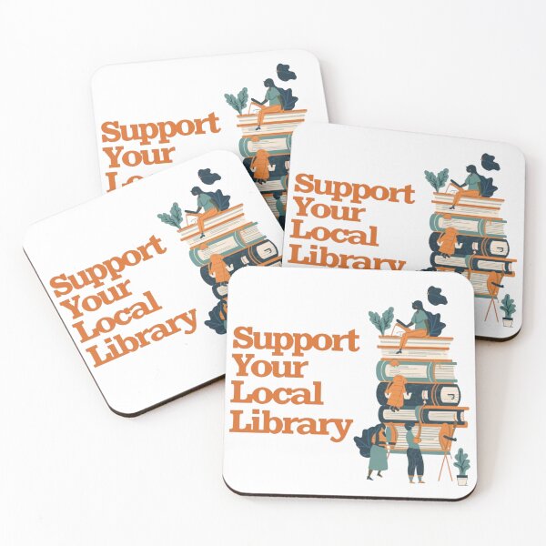 Item preview, Support your local library designed and sold by PawelNature.
