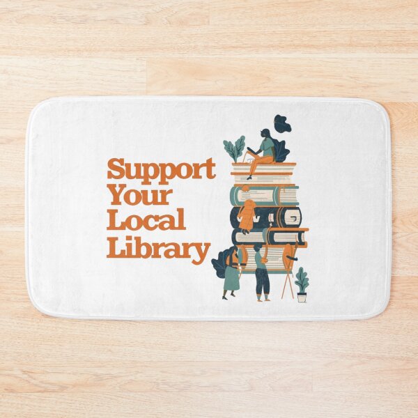 Item preview, Support your local library designed and sold by PawelNature.