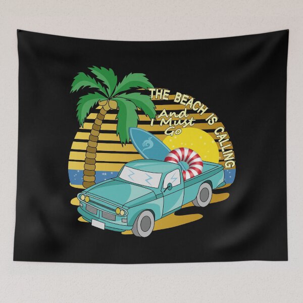 Item preview, The Beach Is Calling And I Must Go - Vehicle designed and sold by Ayesha Saleem.
