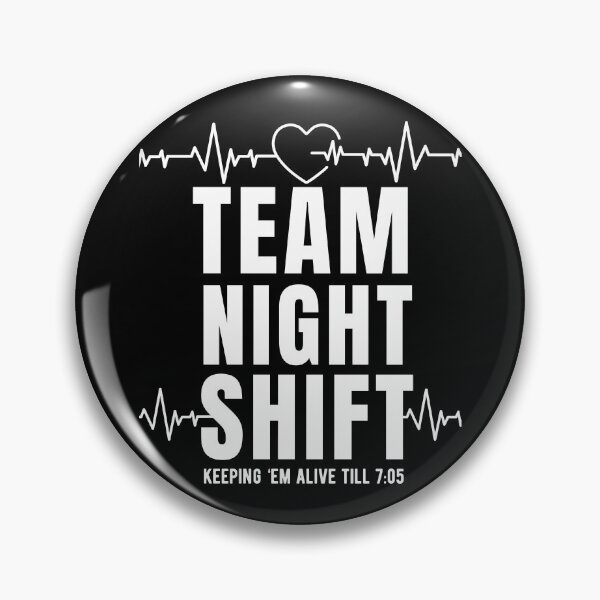 Item preview, Night Shift Nurse Life - Healthcare Heartbeat designed and sold by Jdee23.