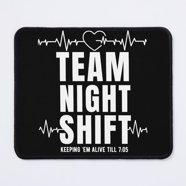 Item preview, Night Shift Nurse Life - Healthcare Heartbeat designed and sold by Jdee23.