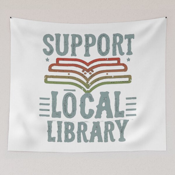 Item preview, Support your local library designed and sold by PawelNature.