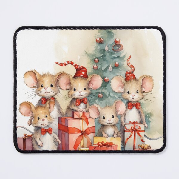Item preview, Christmas Mice (Design 2) designed and sold by Samuelsboro.