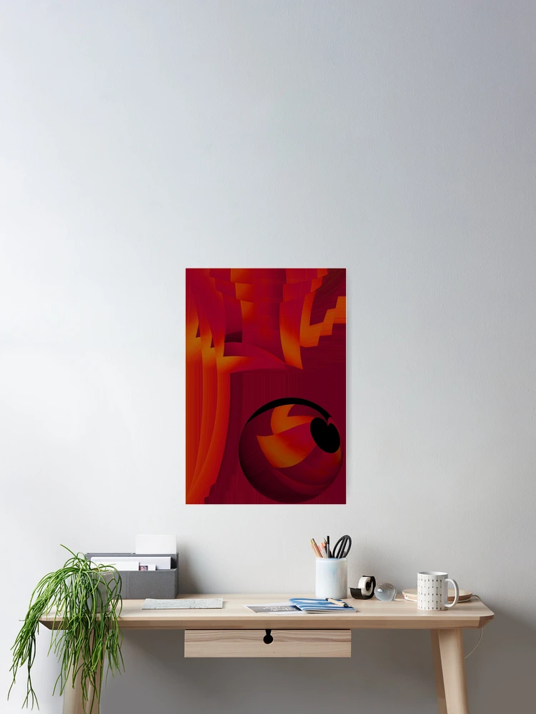 Thumbnail 2 of 3, Poster, Stop Eyeballing Me designed and sold by Elizabeth Austin-Craig.