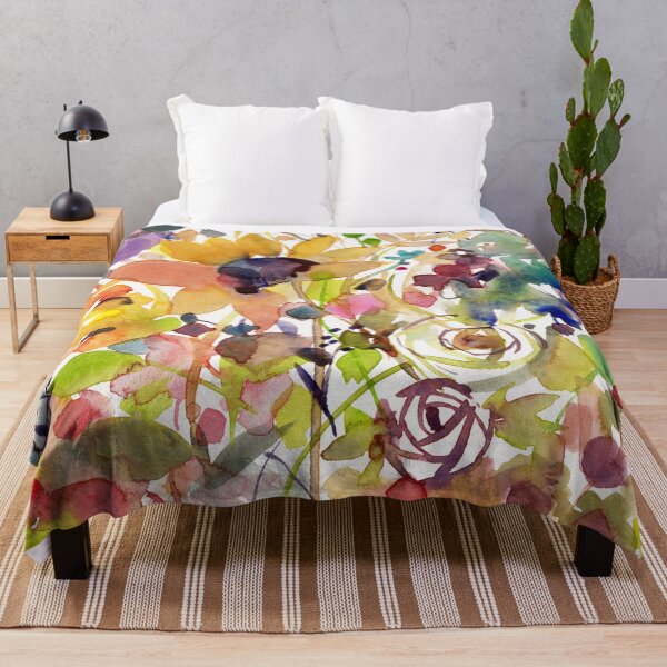 Item preview, Floral Meadow with Garden Sunflower  designed and sold by Sue Zipkin.
