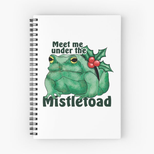 Item preview, Meet me under the MISTLETOAD designed and sold by LilPrintsShop.