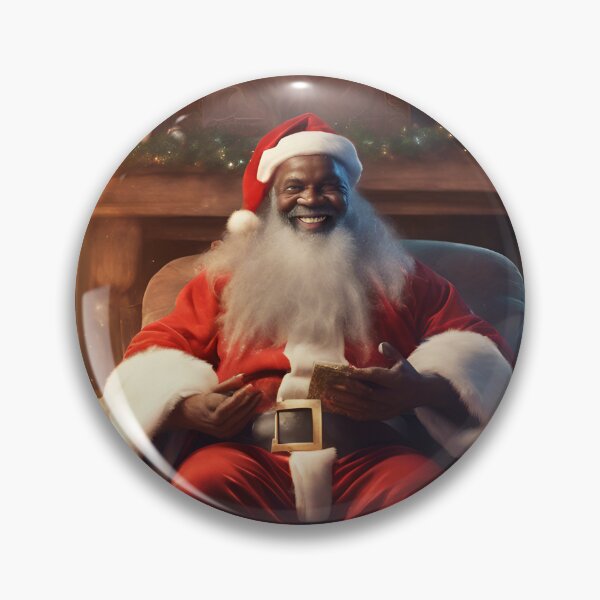 Item preview, Multiracial Joyful Santa designed and sold by cjgraphic.