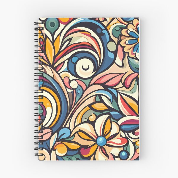 Item preview, Colorful Floral Pattern: A Cute Gift designed and sold by Kittyzens.