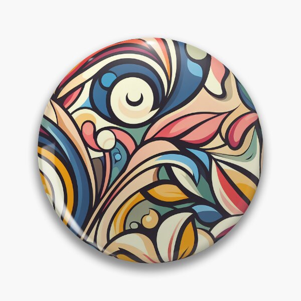 Item preview, Colorful Floral Pattern: A Cute Gift designed and sold by Kittyzens.