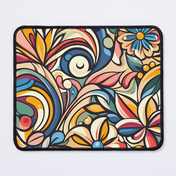 Item preview, Colorful Floral Pattern: A Cute Gift designed and sold by Kittyzens.