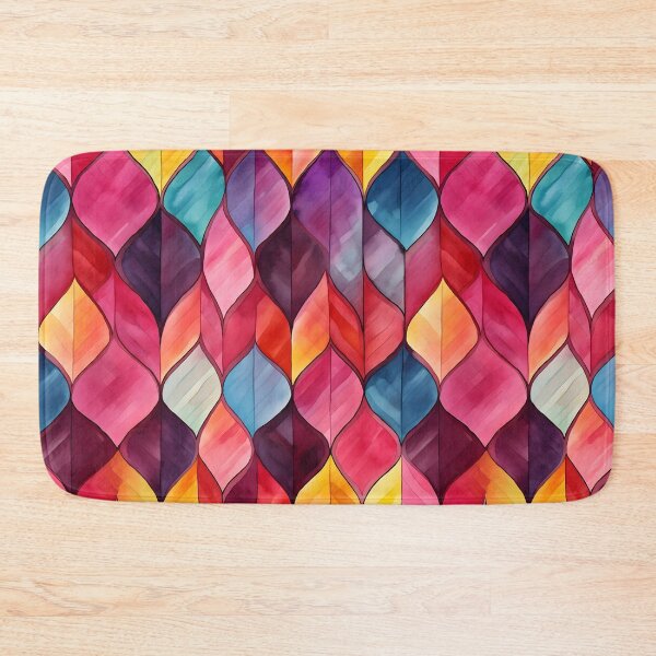 Item preview, "ChromaPlait: A Burst of Radiant Watercolor Brilliance" designed and sold by raphicha365.