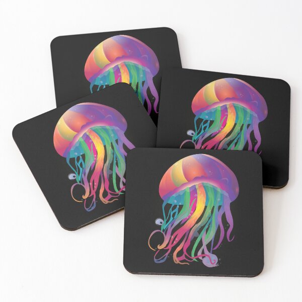 Item preview, rainbow jellyfish designed and sold by nongengz.