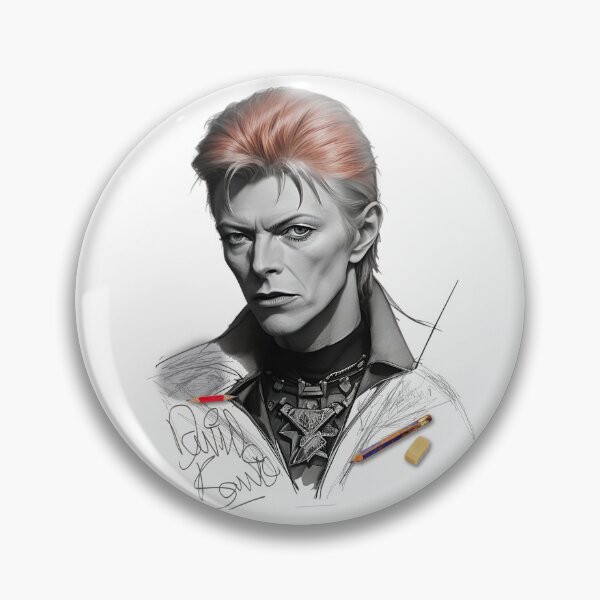Item preview, David Bowie in Sketch designed and sold by NickTaroDesign.
