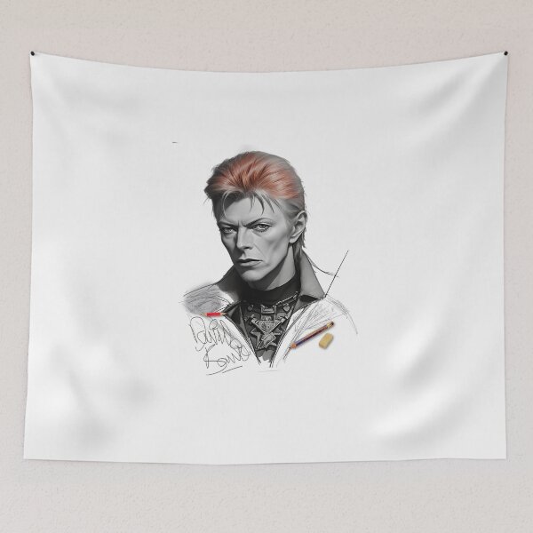 Item preview, David Bowie in Sketch designed and sold by NickTaroDesign.