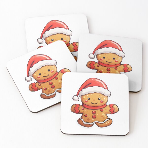 Item preview, Christmas Gingerbread Sticker designed and sold by NicolasGlowArt.