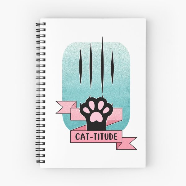 Item preview, Cattitude | Cat Paw | Cat Pun designed and sold by ObsidianDaz.