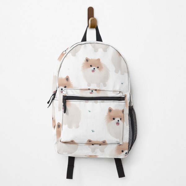 Item preview, Water color Pomeranian dog animation in seamless pattern concept. designed and sold by Whiteblueshop.