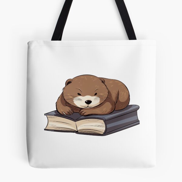 Item preview, Otter reading designed and sold by PawelNature.