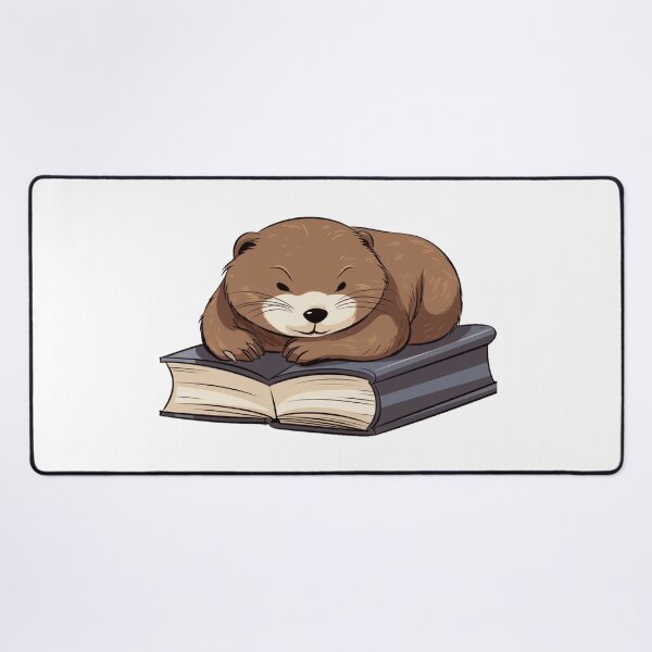Item preview, Otter reading designed and sold by PawelNature.