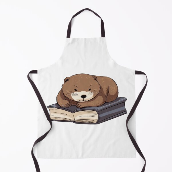 Item preview, Otter reading designed and sold by PawelNature.