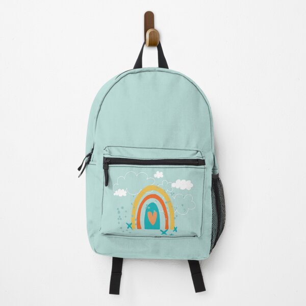 Item preview, Motivo colorido del arco iris y las nubes. designed and sold by Jaine Drake.