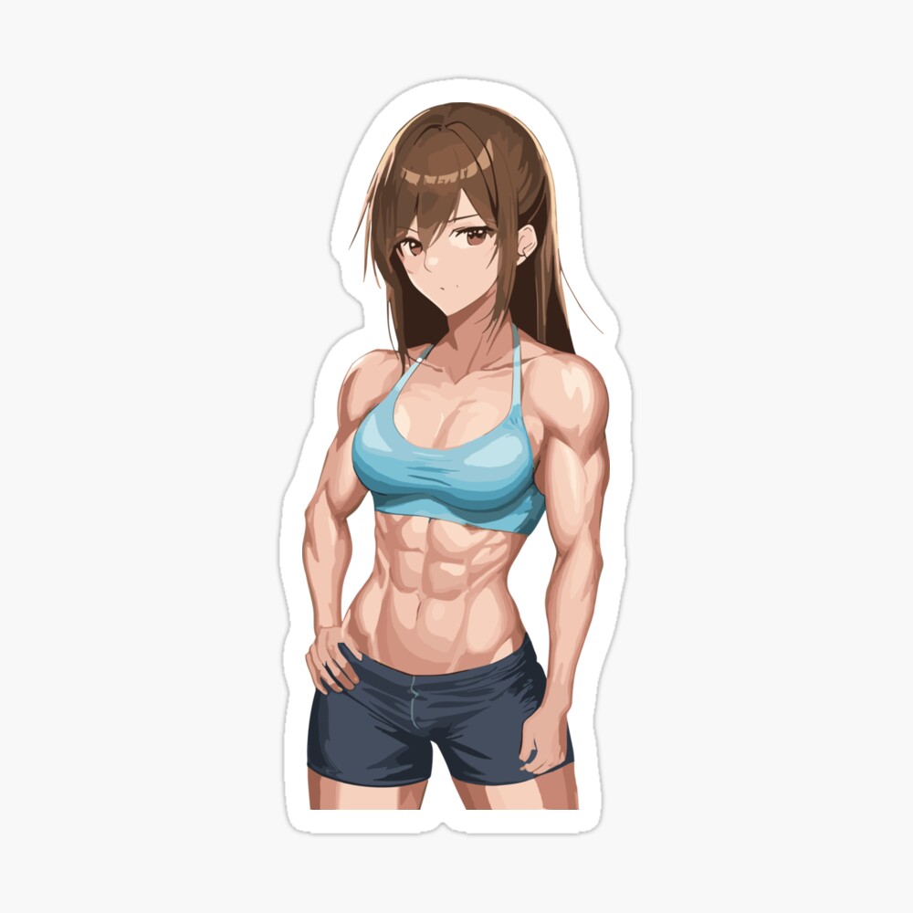 Muscular Anime Girl