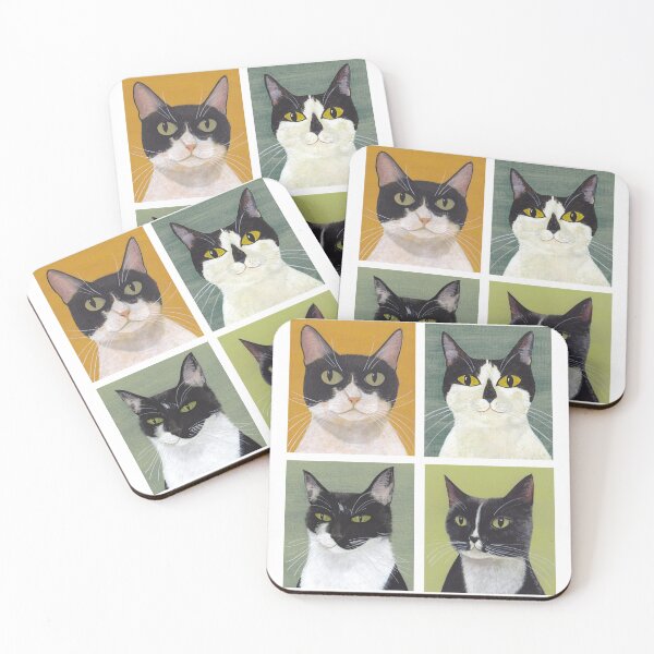 Item preview, Andy Turner Black and White Cats designed and sold by Andy Turner.