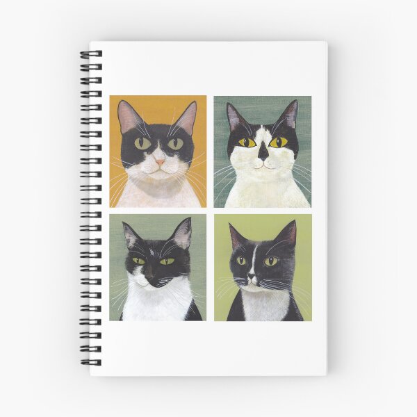 Item preview, Andy Turner Gatos Blancos y Negros designed and sold by Andy Turner.
