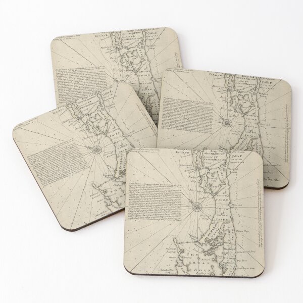Item preview, Vintage Map of Bermuda (1752) designed and sold by BravuraMedia.