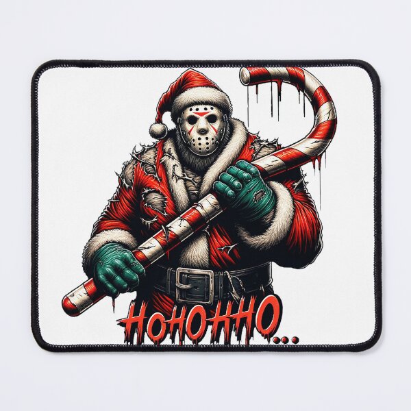 Item preview, Christmas Horror in Hockey Mask designed and sold by PixelProphets.