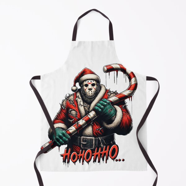 Item preview, Christmas Horror in Hockey Mask designed and sold by PixelProphets.