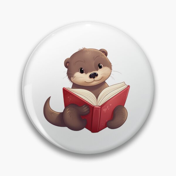 Item preview, Otter reading designed and sold by PawelNature.