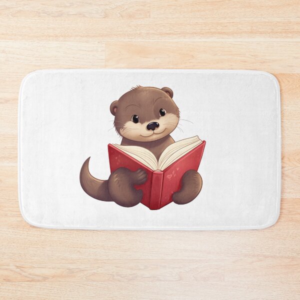 Item preview, Otter reading designed and sold by PawelNature.