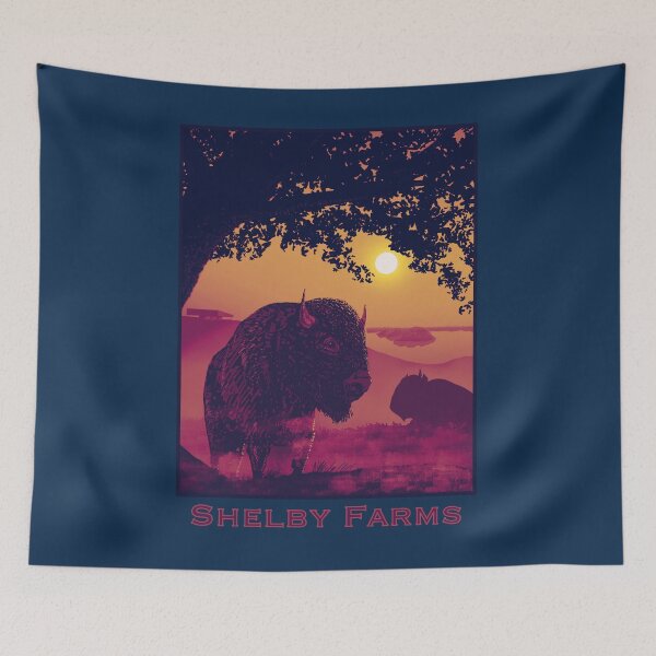 Item preview, Shelby Farms Memphis Tennessee by BNVDO, Memphis gift idea designed and sold by MoscaMosca.