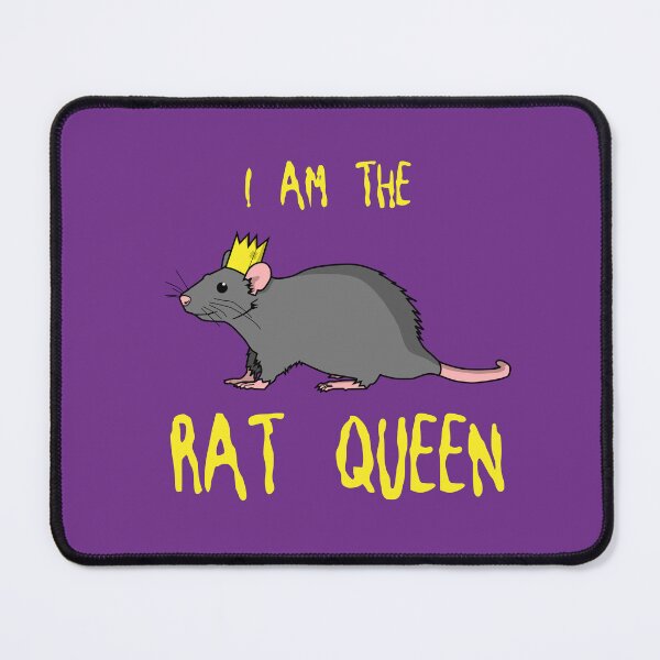 Item preview, The Rat Queen - yellow writing on pink designed and sold by MaesterAemon.