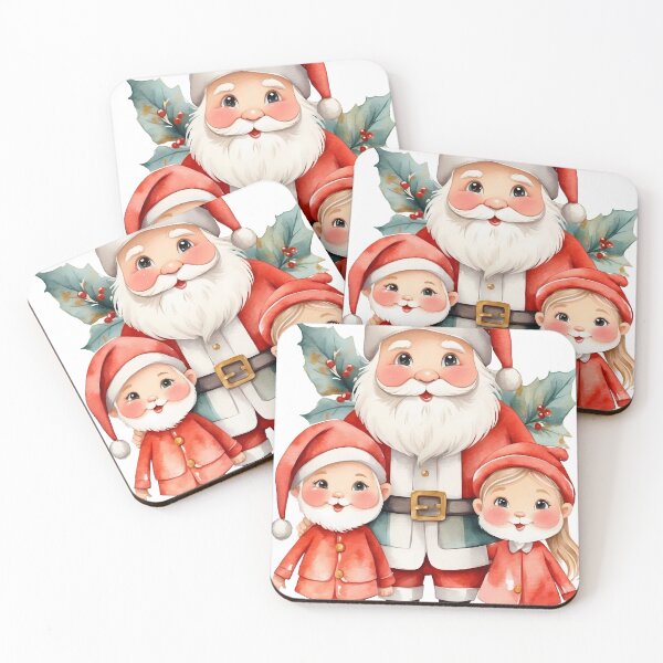 Item preview, Santa claus with kids designed and sold by wplamkung.
