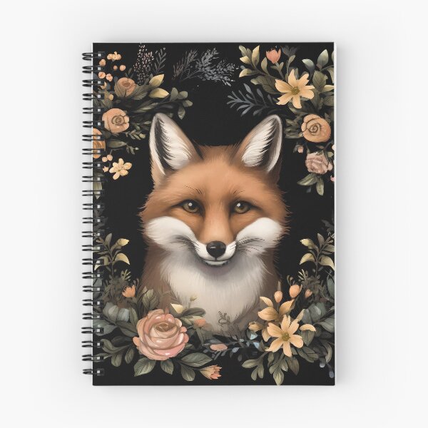 Aperçu de l'œuvre Renard et fleurs créée et vendue par kruk.