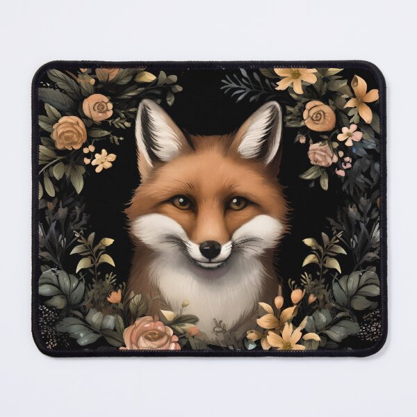 Item preview, Fox and Flowers designed and sold by kruk.