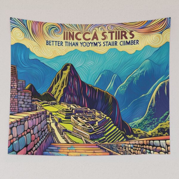 Item preview, Inca Ascension: A Colorful Journey to Machu Picchu designed and sold by Era-of-Traveler.