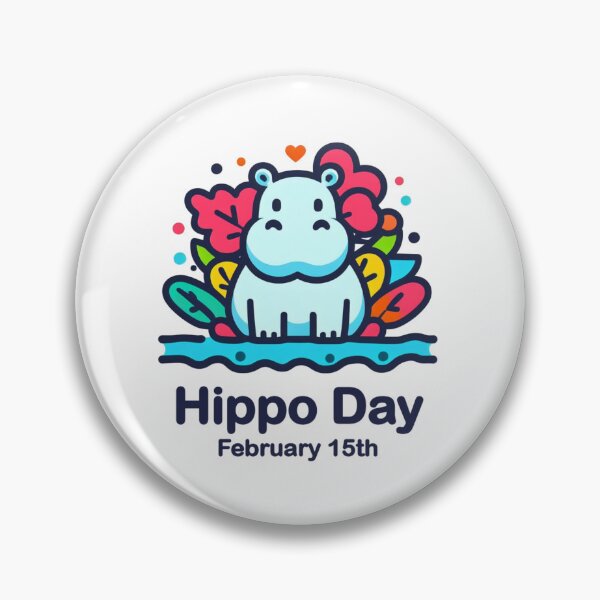 Item preview, Feb 15th - Hippo Day designed and sold by CrankyOldDude.