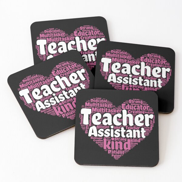 Item preview,  Pink Word Heart - T shirt for Teacher Assistant  designed and sold by TaraGbear.