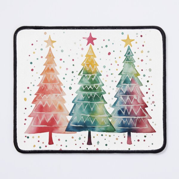Item preview, "Whispers of the Evergreens: A Trio of Enchanting Watercolor Pines" designed and sold by raphicha365.