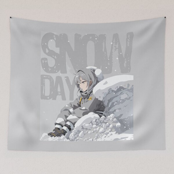 Item preview, Anime Style Snow Day designed and sold by YokujinDesign.