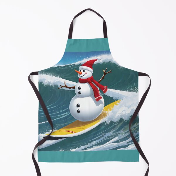 Item preview, Snowman Surfer #2 On Vacation - Chill Yule Shred designed and sold by Artekinium.