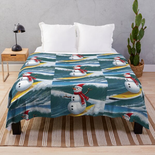 Item preview, Snowman Surfer #2 On Vacation - Chill Yule Shred designed and sold by Artekinium.