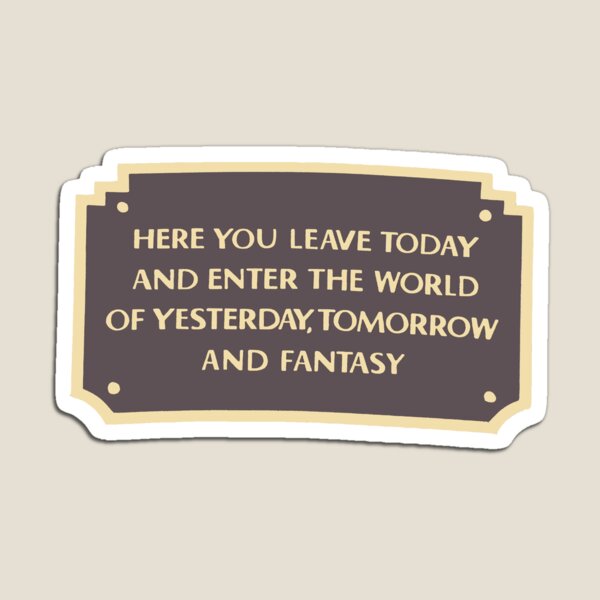 DL Entrance Plaque Magnet